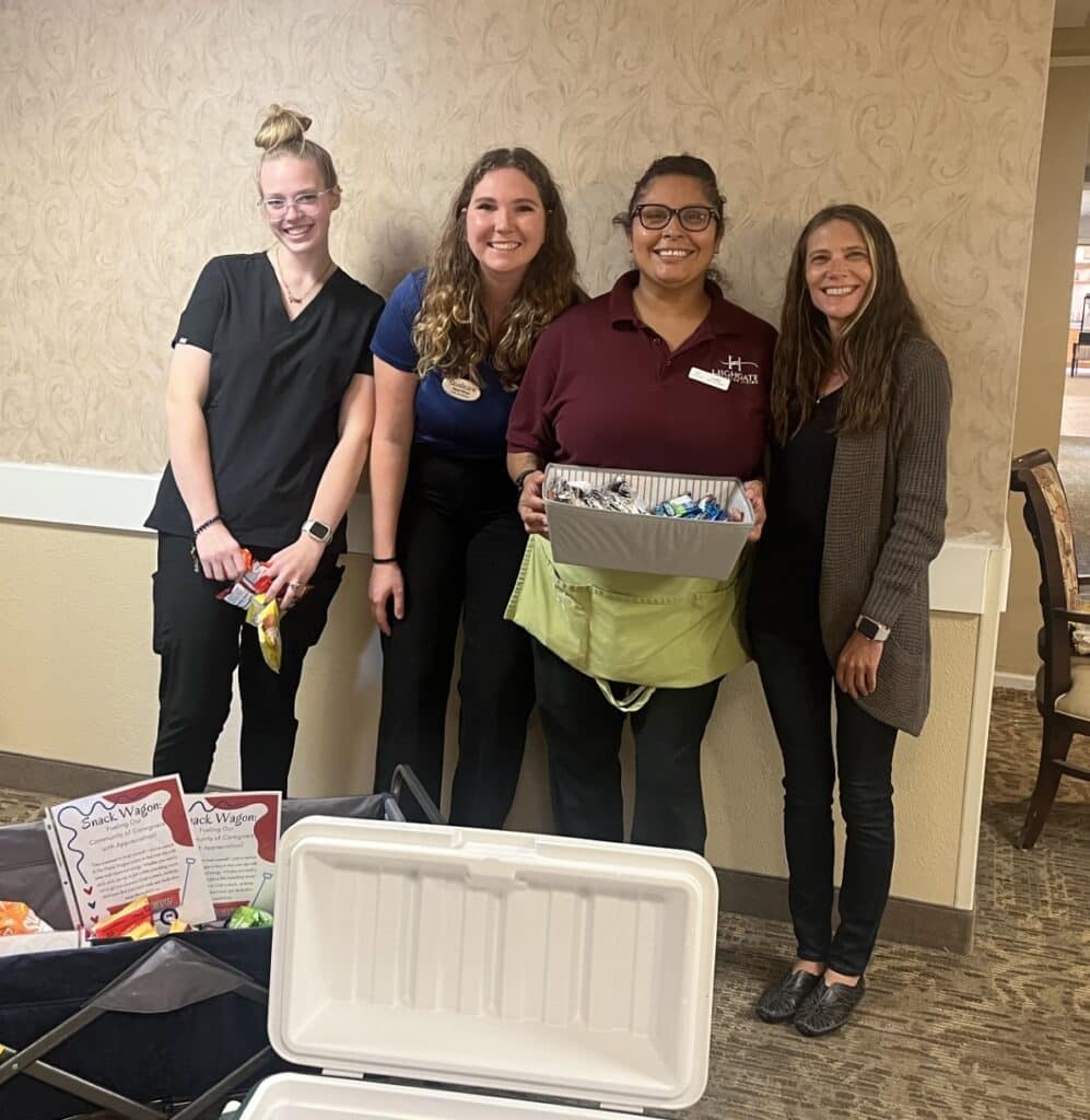 The Snack Wagon is at it again, this time with Highgate Senior Living